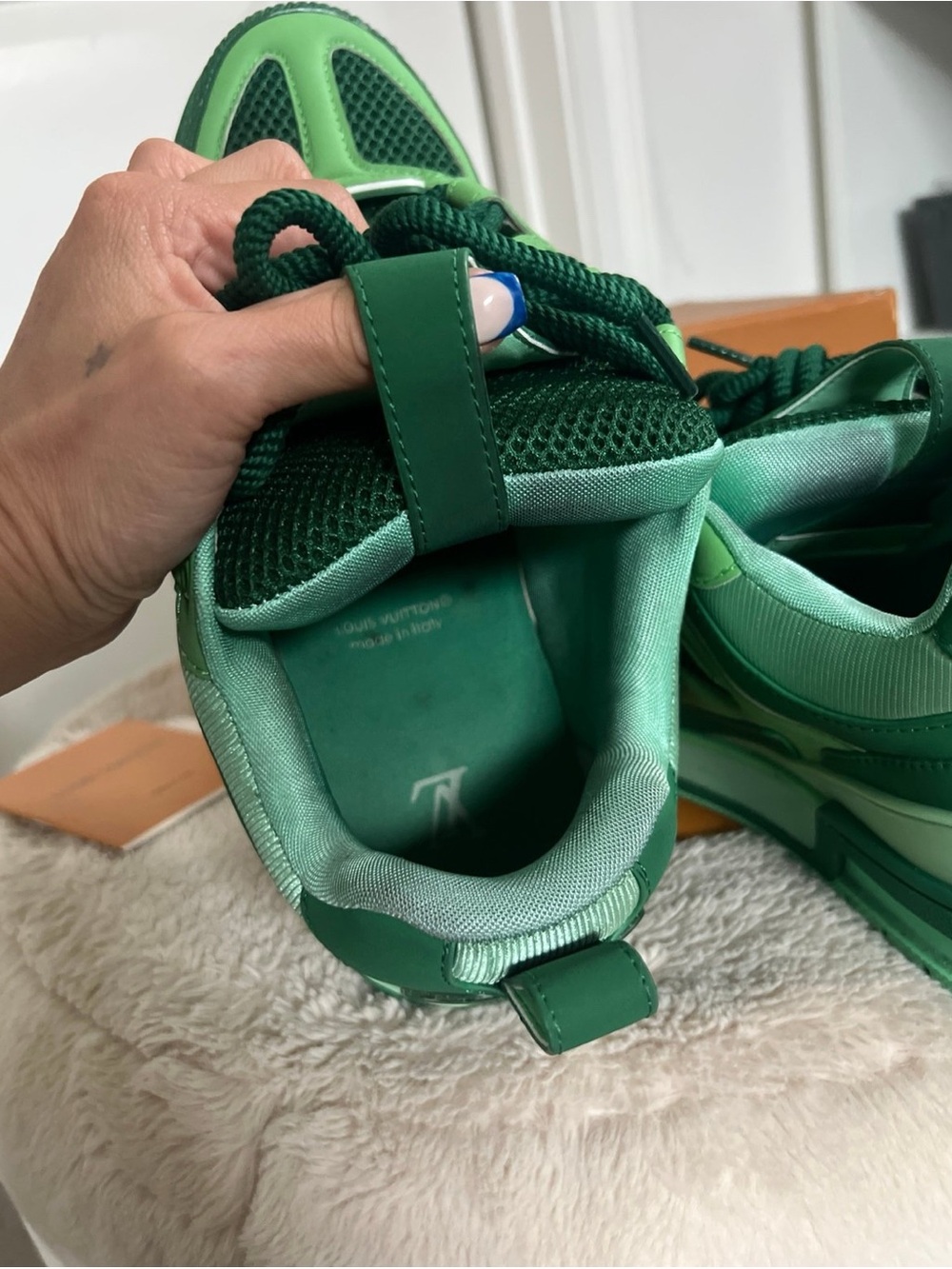 LV trail skate sneakers - Picture 6 of 8